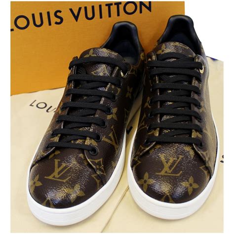 louis vuitton mens brown sneakers|louis vuitton men shoes brown.